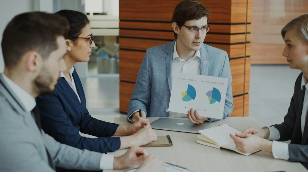 modern programming team in corporate setting